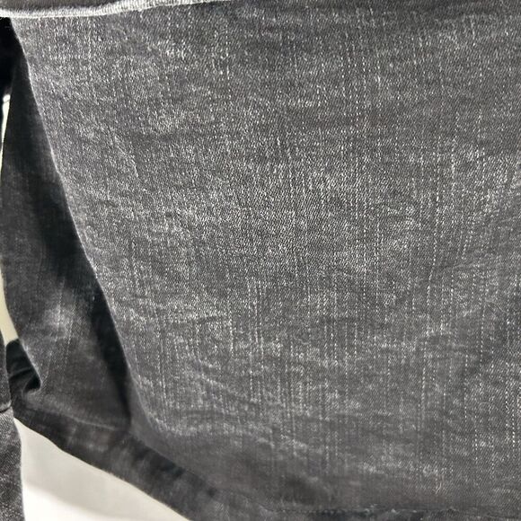 Zara Woman Crop Top Women's Large Black Smocked Off the Shoulder Bell 1/2 Sleeve - Picture 3 of 5